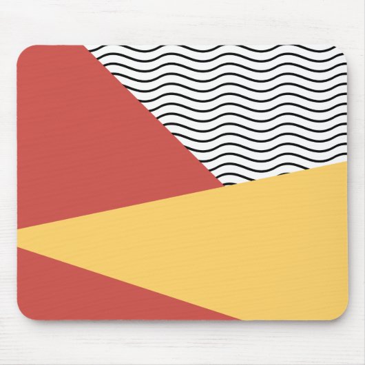 Kunstpatroon van 80-Poppen Muismat (Voorkant)