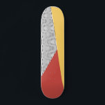 Kunstpatroon van 80-Poppen Persoonlijk Skateboard<br><div class="desc">Vun kleuren voor dit patroonontwerp met een  pop-esthetische herinnering aan de jaren '80. Retro en trendy tegelijkertijd!</div>