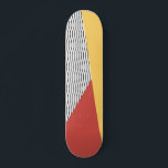 Kunstpatroon van 80-Poppen Persoonlijk Skateboard<br><div class="desc">Vun kleuren voor dit patroonontwerp met een  pop-esthetische herinnering aan de jaren '80. Retro en trendy tegelijkertijd!</div>