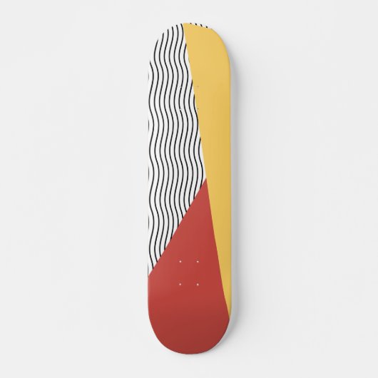Kunstpatroon van 80-Poppen Persoonlijk Skateboard (Voorkant)