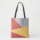 Kunstpatroon van 80-Poppen Tote Bag (Voorkant)