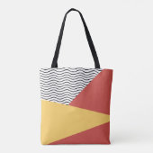 Kunstpatroon van 80-Poppen Tote Bag (Achterkant)