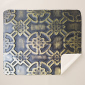 Kunstpatroon van Afrikaanse stammen Sherpa Deken (Voorkant (horizontaal))