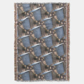 Kunstpatroon voor Maple Sap Bucket Natuur Deken (Voorkant Verticaal)