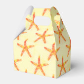 Kunstpatroon voor Starfish Waterverf Bedankdoosjes (Achterkant)