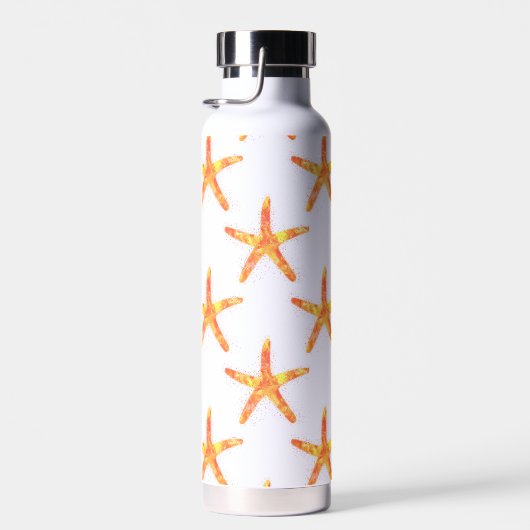 Kunstpatroon voor Starfish Waterverf Waterfles (Rechts)