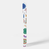 Kunstpatroon Zingende vogel en Mandala Cute Folk Case-Mate iPhone Case (Achterkant / Links)