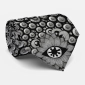 Kunstpatroonmeditatie spiritueel abstract stropdas (Opgerold)