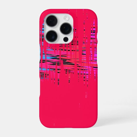 Kunstpatroonontwerp iPhone Hoesje (Achterkant)
