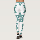 Kunstpatroonontwerp Leggings (Achterkant)