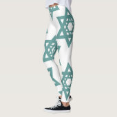 Kunstpatroonontwerp Leggings (Links)