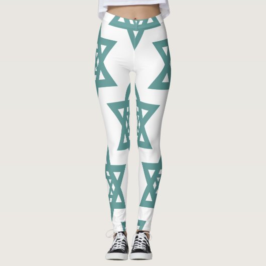 Kunstpatroonontwerp Leggings (Voorkant)
