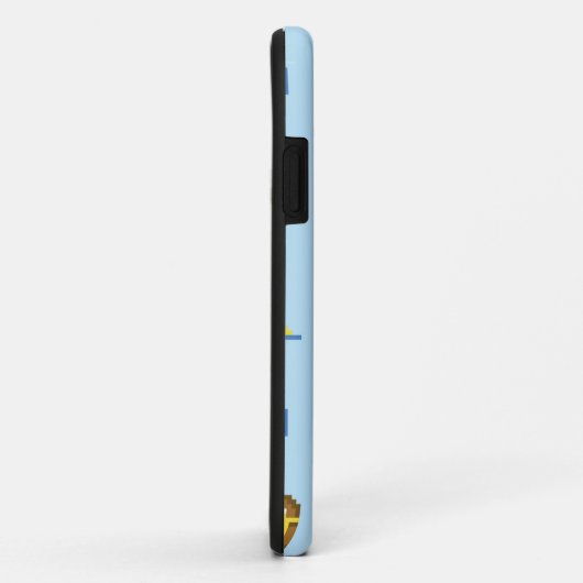 Kunstpatroonpatroon Pixel Zee Case-Mate iPhone Case (Achterkant/rechts)