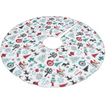 Kunstpatroonpatroon van Santa Claus Sleigh Reindee