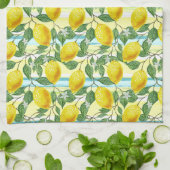 Kunstpatroonschilderij Cute Mediterranean Summer L Theedoek (Gevouwen)