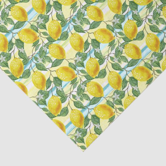 Kunstpatroonschilderij Cute Mediterranean Summer L Tissuepapier (Detail)