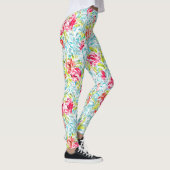 Kunstpatroonschilderingen voor Funky Summer Colors Leggings (Rechts)