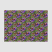 Kunstpatroonvlinder met ventilator Natuur Tissuepapier (Voorkant)