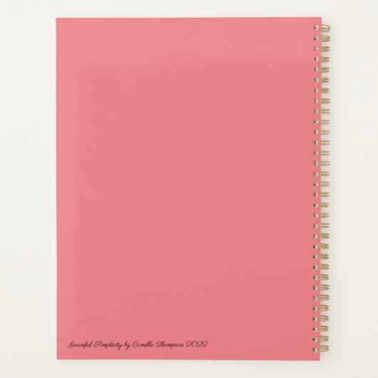 Kunstplanner voor veren planner (Achterkant)