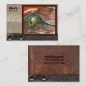 Kunstportfolio Visitekaartje (Voorkant / Achterkant)