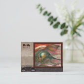 Kunstportfolio Visitekaartje (Staand voorkant)