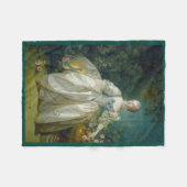 Kunstportretdedekens Fleece Deken (Voorkant (Horizontaal))