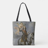 Kunstportretzakken Tote Bag (Achterkant)