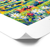 KunstPoster: De Maze in Glendurgan door John Dyer Poster (Hoek)