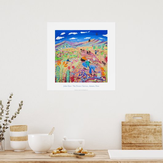 KunstPoster: De oogst van de aardappel, Amaru, Per Poster (Keuken)