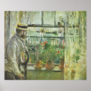 Kunstposter "Eugene Manet" van Monisot Poster