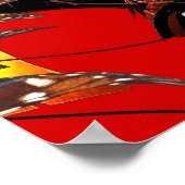 Kunstposter Feest Showgirl Poster (Hoek)