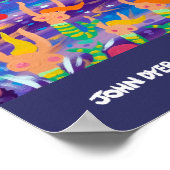 KunstPoster: Liefde onder de maan Poster (Hoek)