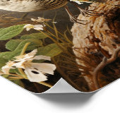 Kunstposter met Bewicks Winterkoning, Vogel Muurde Poster (Hoek)