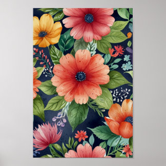 Kunstposter met vintage charme poster