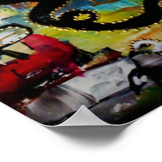 Kunstposter Poster (Hoek)