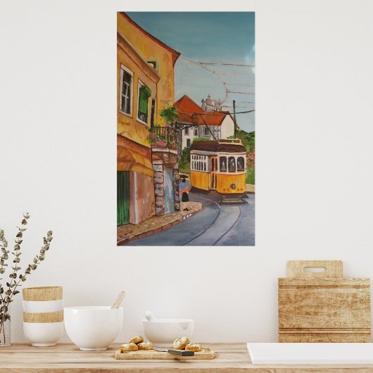 kunstposter poster (Keuken)