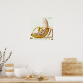 Kunstposter - project Banaan: architectuur en Poster (Keuken)