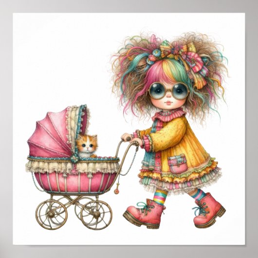 Kunstposter van waarde poster (Voorkant)