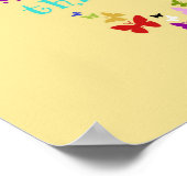 Kunstposter voor de kinderkamer Kleine Beginnen Poster (Hoek)