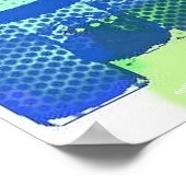 Kunstposter voor Schaatsen PopAfdrukken Poster (Hoek)