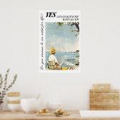 Kunstposter Zeekunst Wanddecoratie Poster (Keuken)