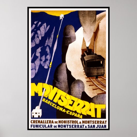 Kunstposterprint Montserrat San Juan Poster (Voorkant)