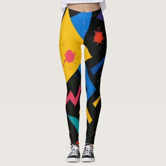 Kunstprestatie Leggings (Voorkant)