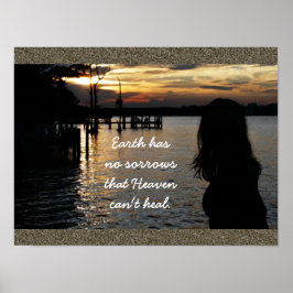 Kunstprint - Aarde heeft geen verdriet Poster