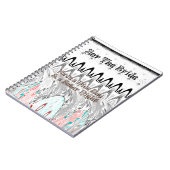 Kunstprint Bruidsfeest Cadeau Notitieboek (Linkerzijde)