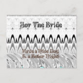 Kunstprint Bruidsfeestcadeau Briefkaart (Voorkant)