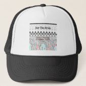Kunstprint Bruidsfeestcadeau Trucker Pet (Voorkant)