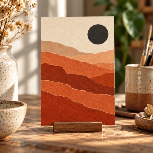 Kunstprint Canyon Paper Study Poster