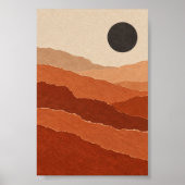 Kunstprint Canyon Paper Study Poster (Voorkant)