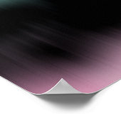 Kunstprint, Digitale Tie-Dye Poster (Hoek)